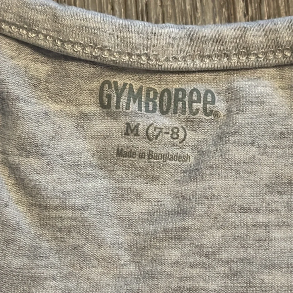 Gymboree Gray and Red Tank Top with Starry Design-size 7/8